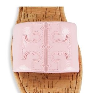 Tory Burch
Double T Patent Leather Sport Slides Size 10